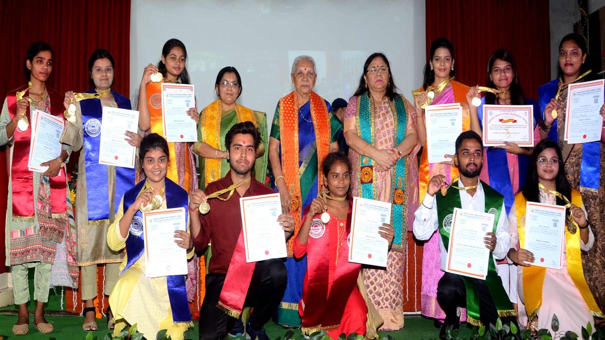11 meritorious people got gold medals, 25 researchers got PhD degrees