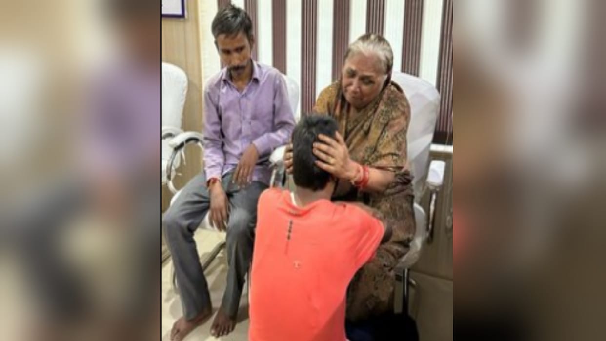 Son who ran away from home found mother's lap after 13 years
