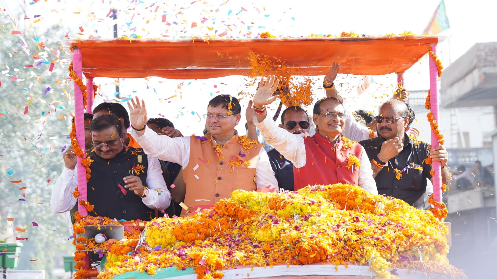 सीएम शिवराज सहित अन्य बीजेपी नेता