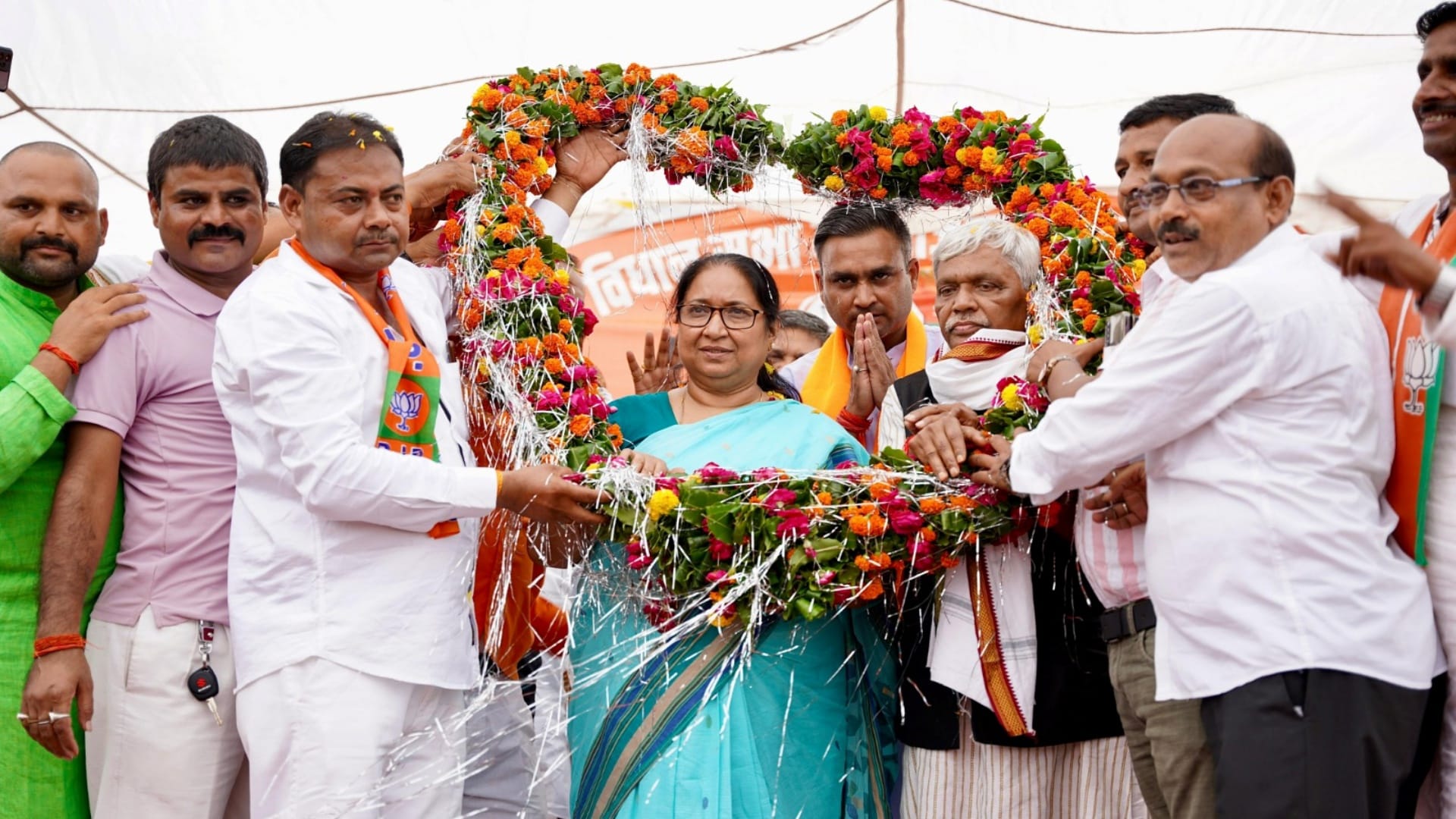 छतरपुर में जन आशीर्वाद यात्रा
