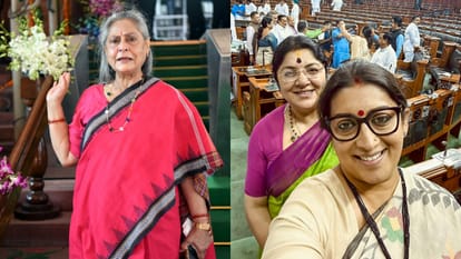Kangana Ranaut Esha Gupta Visit New Parliament House actresses Praised Women Reservation Bill