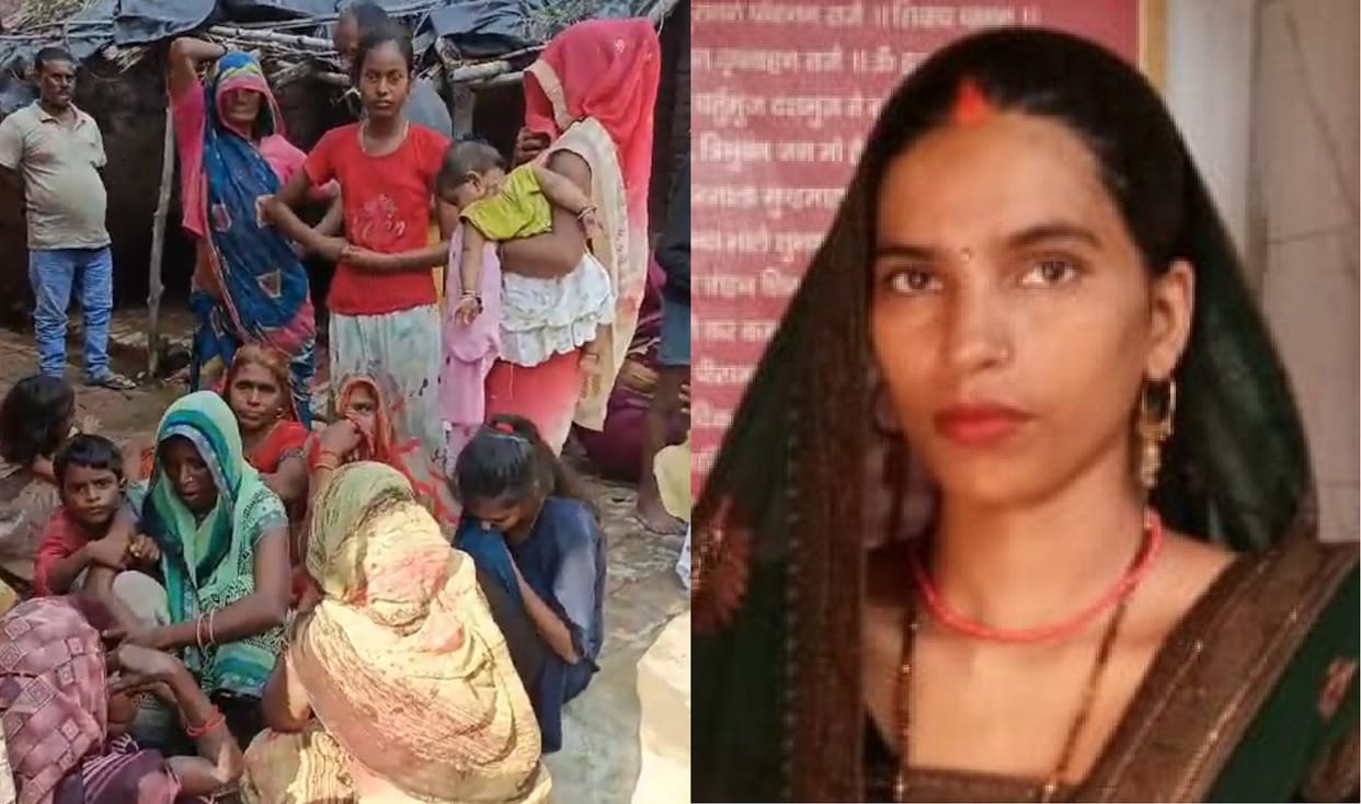 Dead body of a woman found hanging in the verandah of her house, suicide written in lipstick in the calendar