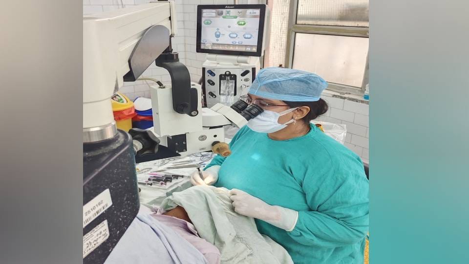 State Consumer Commission's decision: A fine of Rs 15 lakh on two doctors for wrong eye treatment