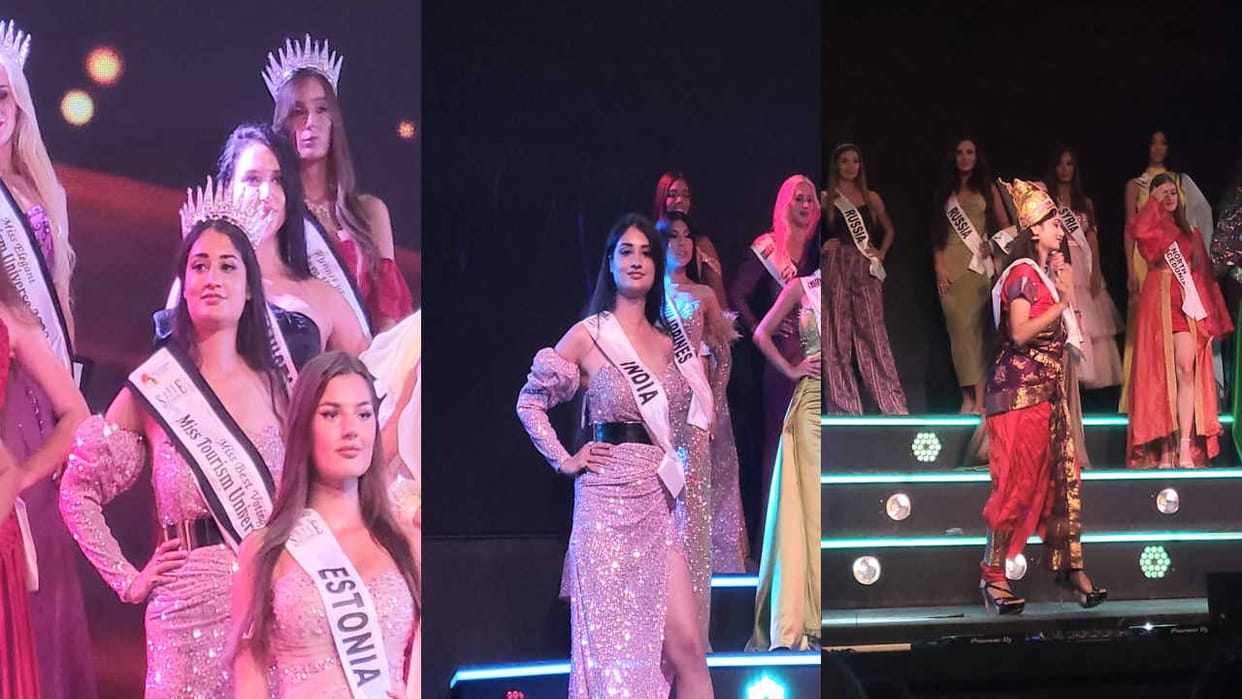 Richa Sharma of Sundernagar got the title of Miss Best Voting in Lebanon