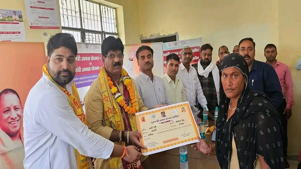 Controversy broke out after the foundation stone of Anganwadi centers