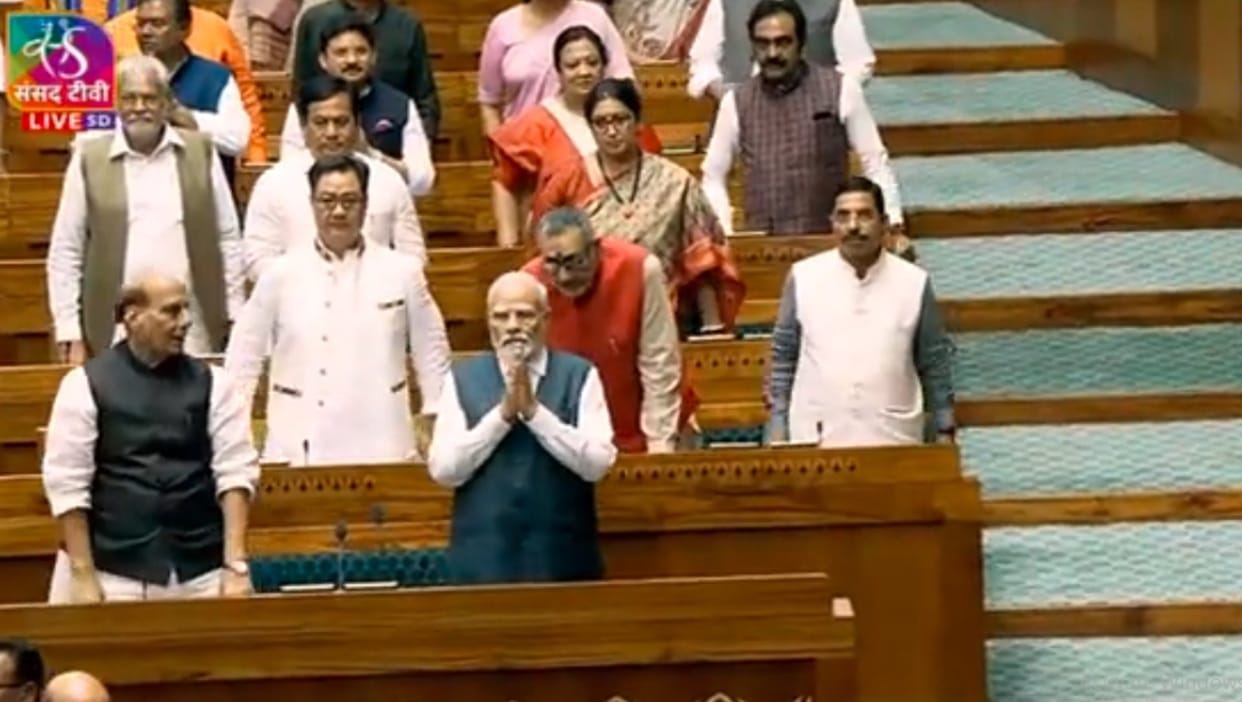 PM Modi apologizes in Lok Sabha on first day of new Parliament building to whom he said Michhami Dukkadam