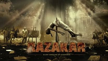 Razakar teaser controversy social media demand rising to put bomb on the film made on hyderabad massacre