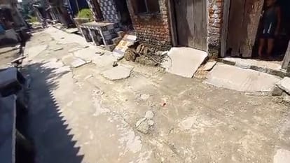 contractors dug up the roads and did not repair villagers facing problems in Pilibhit