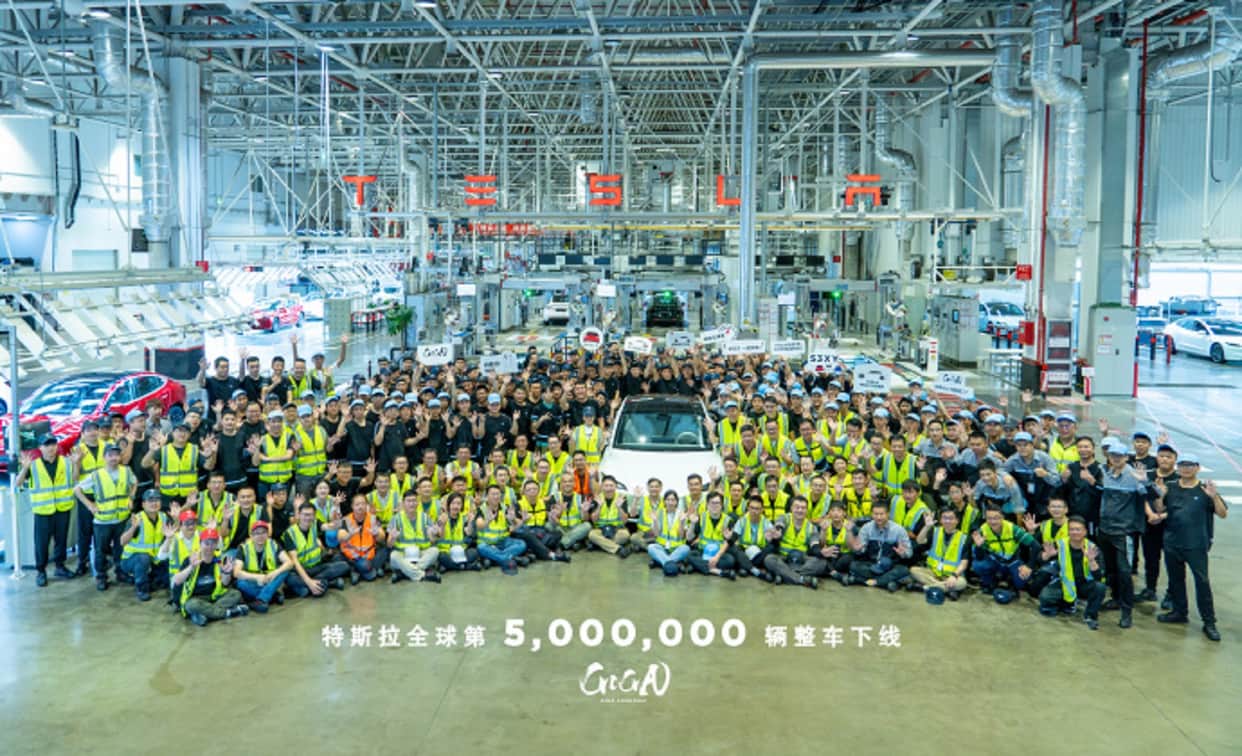 US electric vehicle manufacturer Tesla rolls out 50 lakh electric cars tesla production numbers 2023