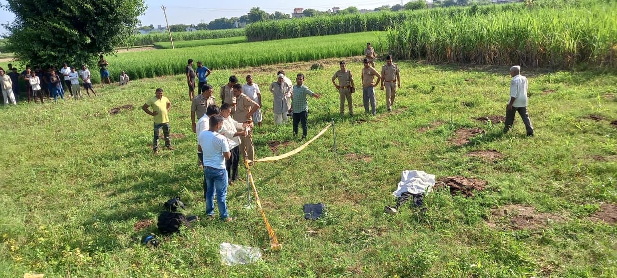 MCD contractor returning from work in Baghpat was beaten to death, dead body found in a field