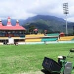 धर्मशाला  क्रिकेट  स्टेडियम।