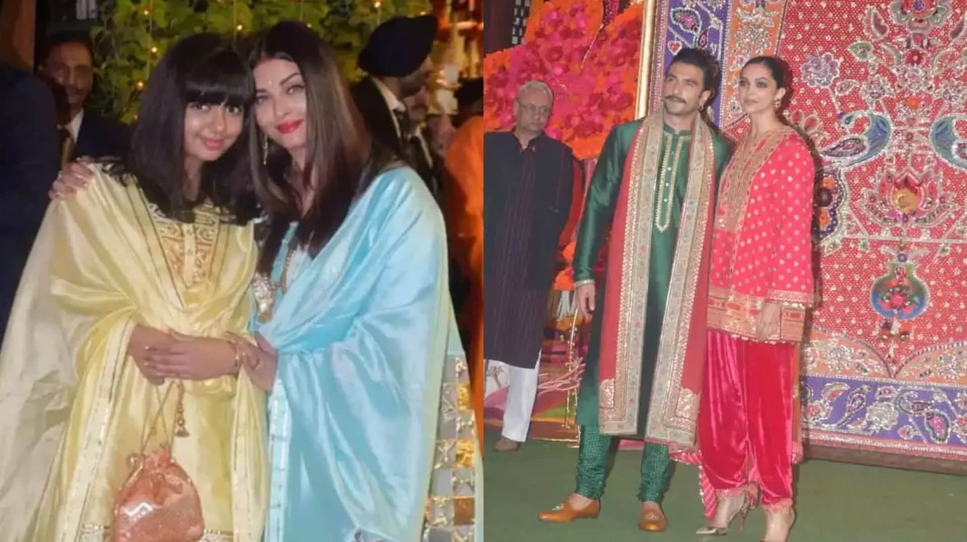 Mukesh Ambani Family Ganesh Chaturthi 2023 Salman Khan Shah Rukh Khan Hema Malini arrived for celebration