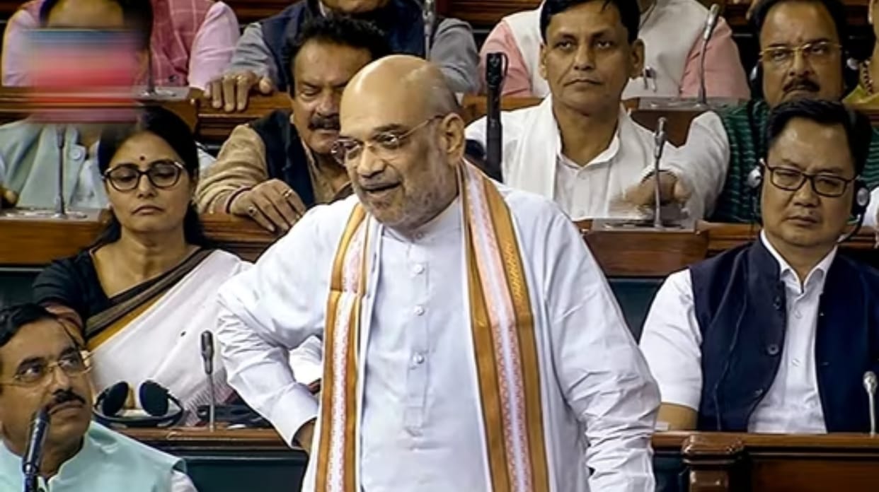During the discussion on Women's Reservation Bill, Amit Shah said brothers have the right to speak
