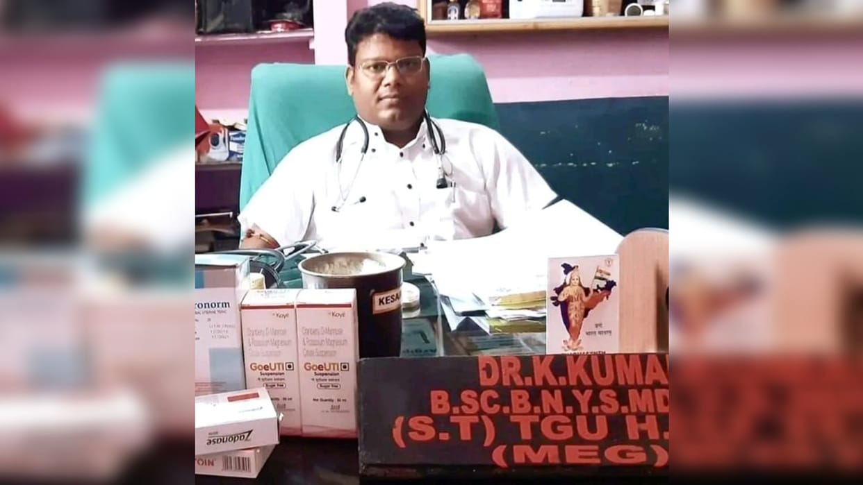 Drunk doctor died in suspicious condition in Jamui, marks found on neck; There was a dispute with wife
