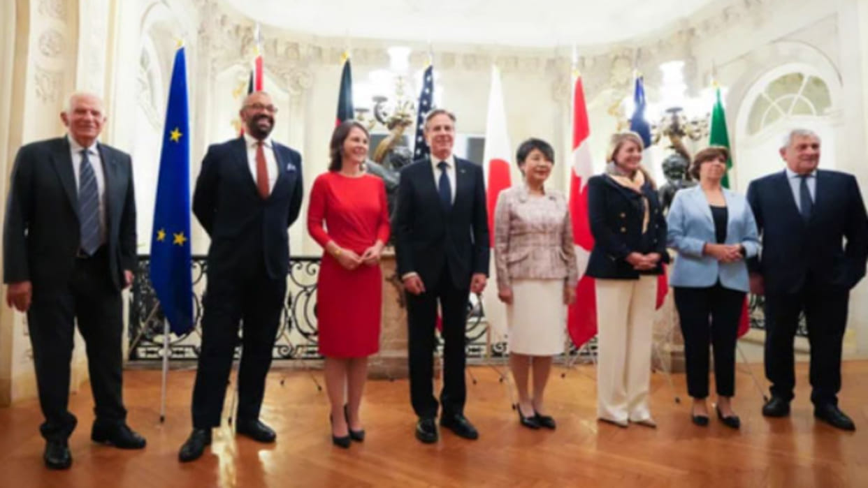 G7 members oppose Beijing's actions in South China Sea, raise concerns on human rights violations