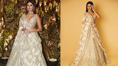 Golden Lehenga for wedding latest Lehenga collection for bride to be