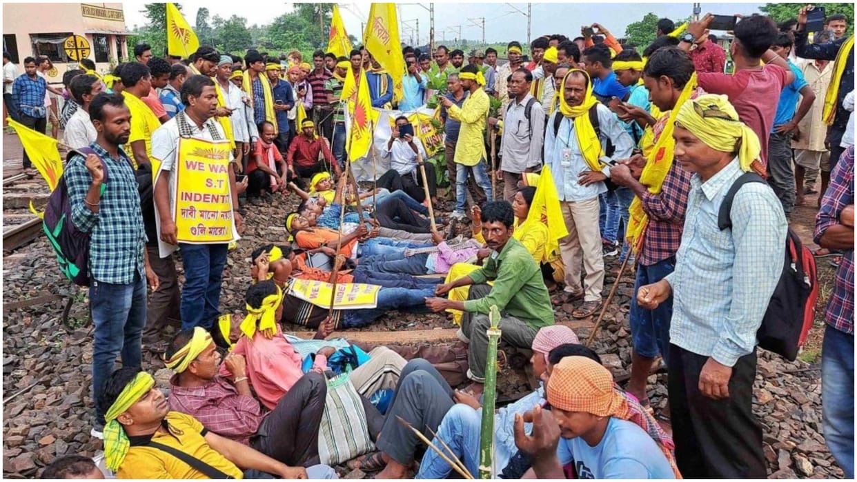 Kurmi Community withdraw proposed rail blockade, Kurmi Agitation Railways