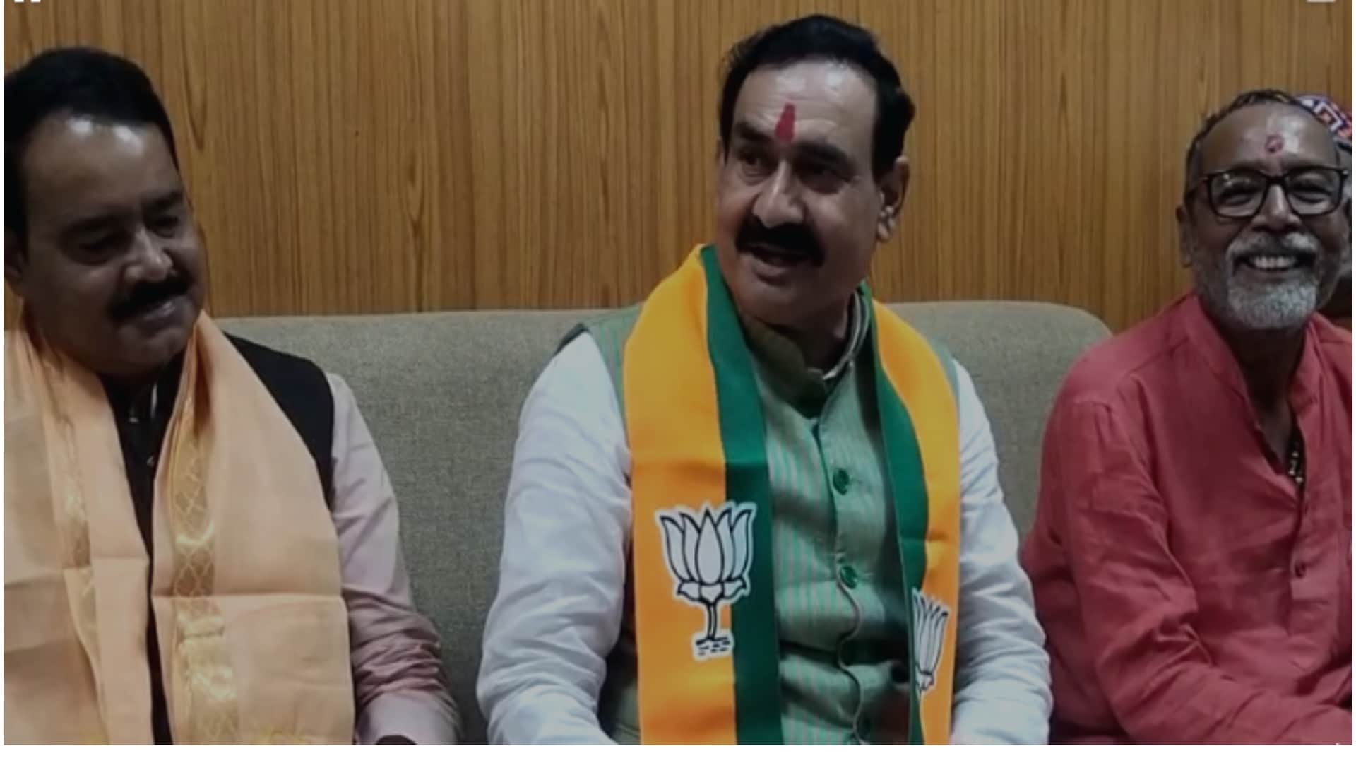 मध्यप्रदेश के गृहमंत्री नरोत्तम मिश्रा