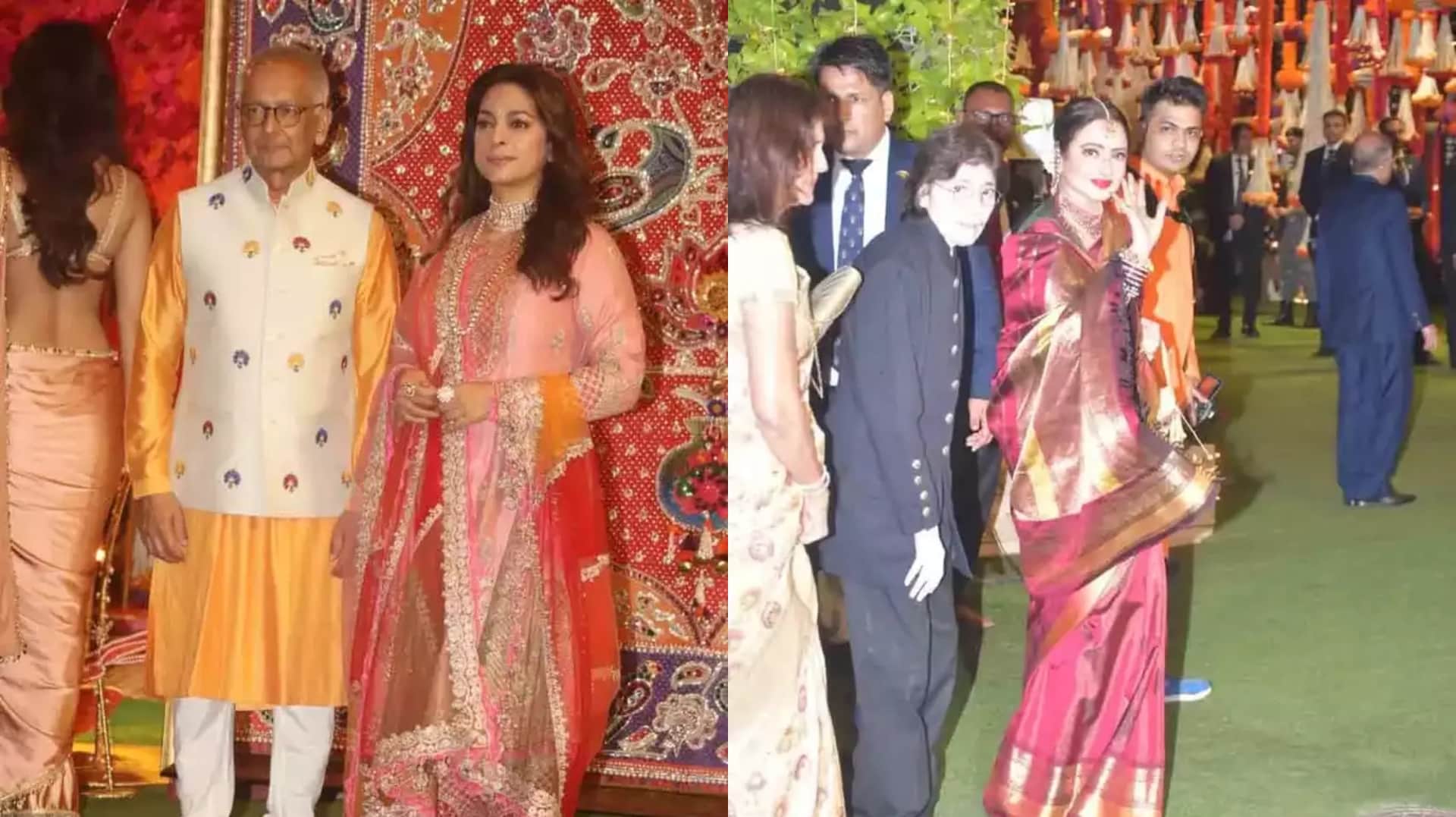 Mukesh Ambani Family Ganesh Chaturthi 2023 Salman Khan Shah Rukh Khan Hema Malini arrived for celebration