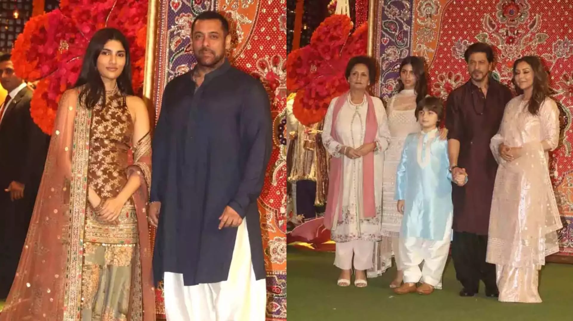 Mukesh Ambani Family Ganesh Chaturthi 2023 Salman Khan Shah Rukh Khan Hema Malini arrived for celebration