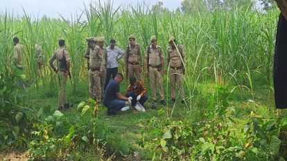 Semi naked body of woman found in field in Shahjahanpur