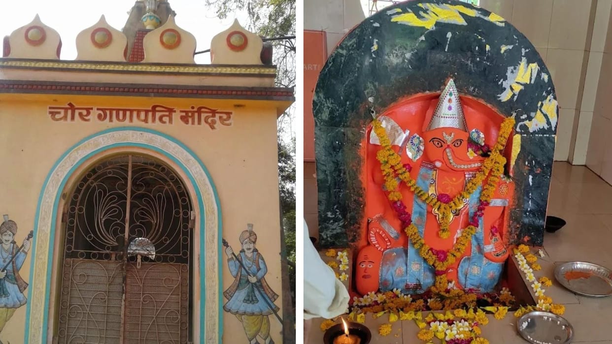Shri Chor Ganesh: Thieves used to go to steal in this temple of Ujjain wishing for success