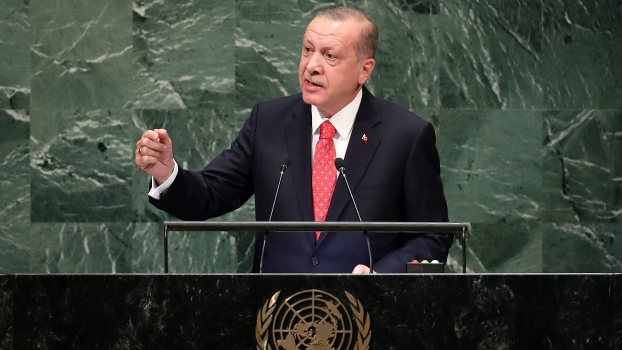 Turkey President Recep Tayyip Erdogan raises Kashmir issue during UNGA address