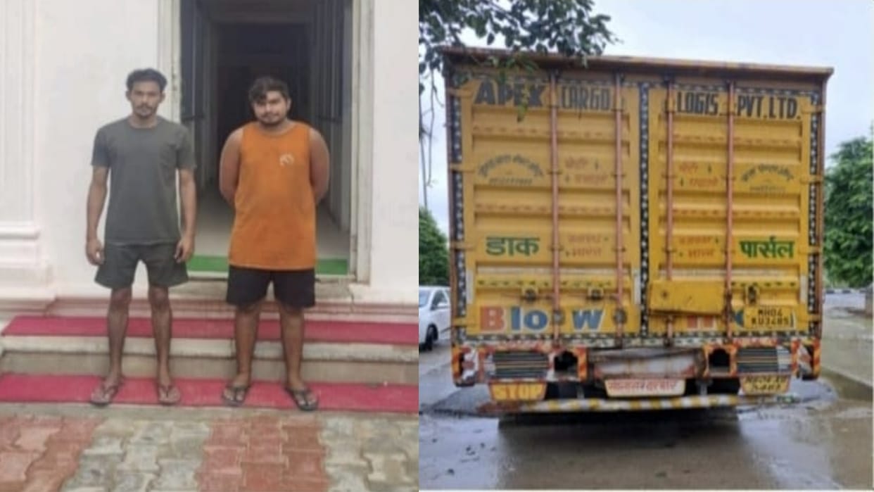 Sirohi Liquor worth Rs 20.43 lakh caught after crossing various border police stations in Gujarat two arrested