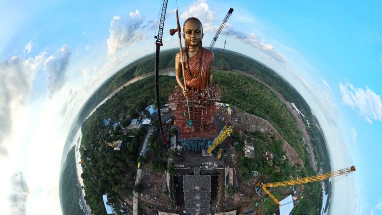 Statue of Oneness Unveil Live Updates From Omkareshwar MP CM Shivraj Chouhan Adi Shankaracharya News in Hindi
