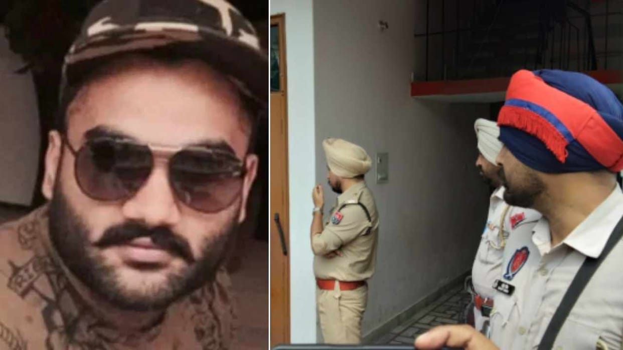 Raid at 1159 places associated with many gangsters including Goldy Brar in Punjab