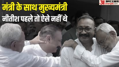 CM Nitish Kumar action in bihar news : Nitish Kumar With Minister Ashok Choudhary regarding applying tilak
