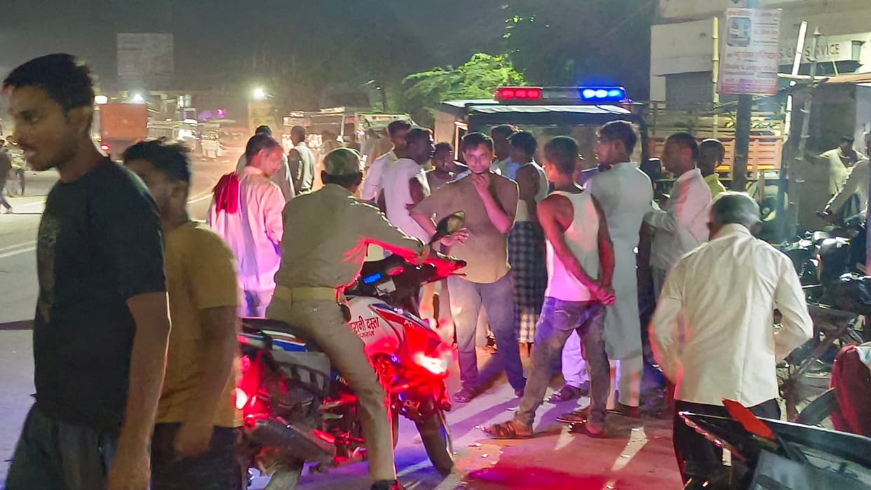 Truck hits three bikes separately in Phulpur, two dead, three seriously