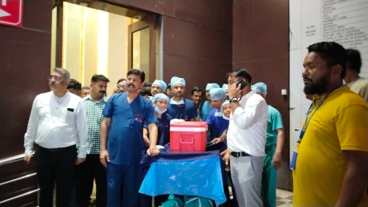 MP News: 350 km green corridor built in MP, liver being brought from Jabalpur to Bhopal