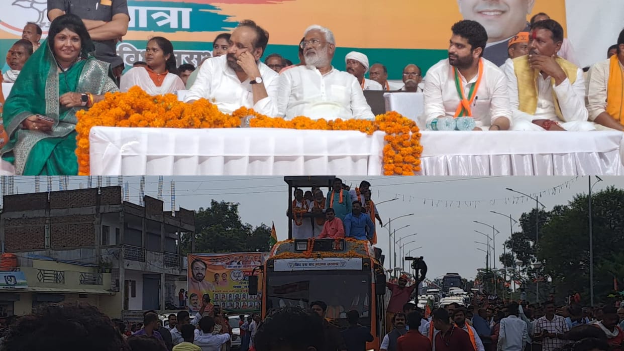Jan Ashirwad Yatra UP Minister Swatantra Dev says No one used to put tilak on forehead during rule of SP-BSP a