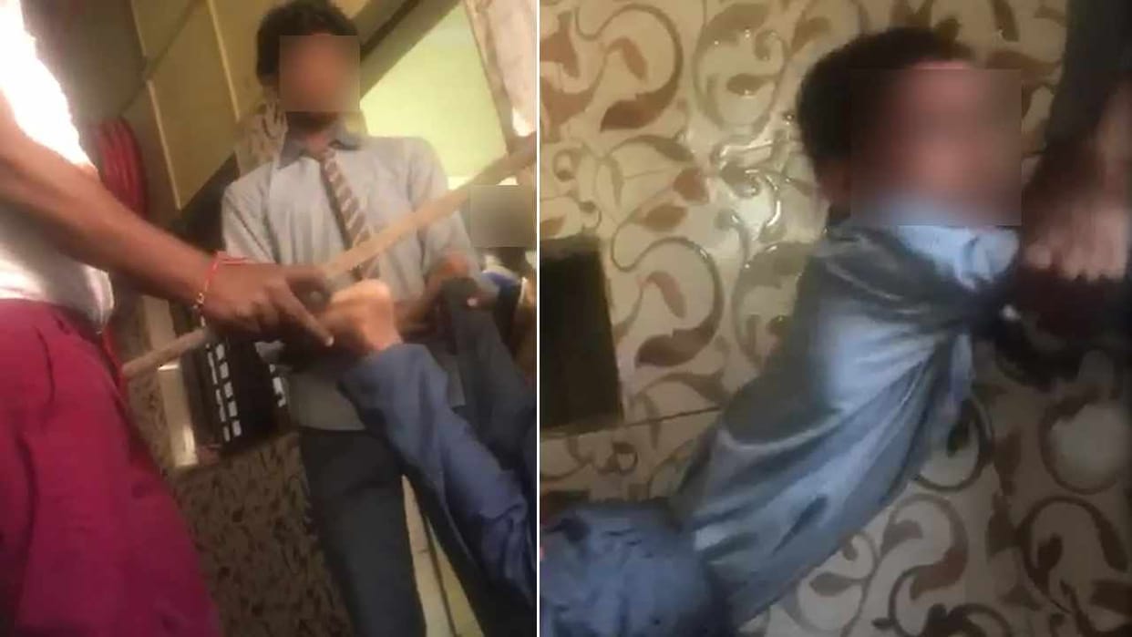 LKG child brutally beaten by teacher in Ludhiana