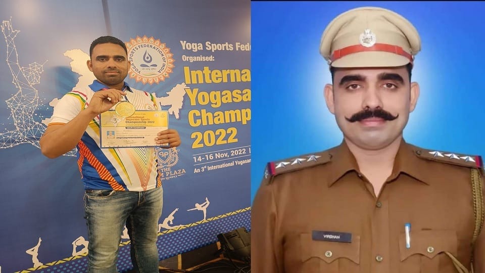 Body of international yoga player found hanging, Inspector was posted in Rohtak, fear of suicide