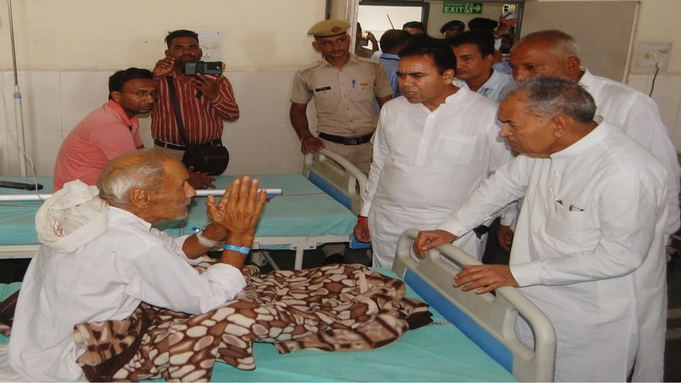 Inspection in Kaithal Civil Hospital: Committee acknowledged   shortage of doctors