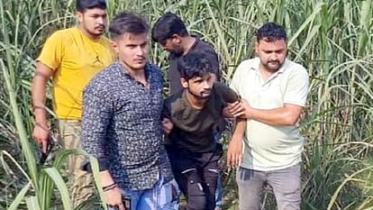 Encounter in Sambhal: Animal smuggling accused carrying reward ten thousand shot in leg