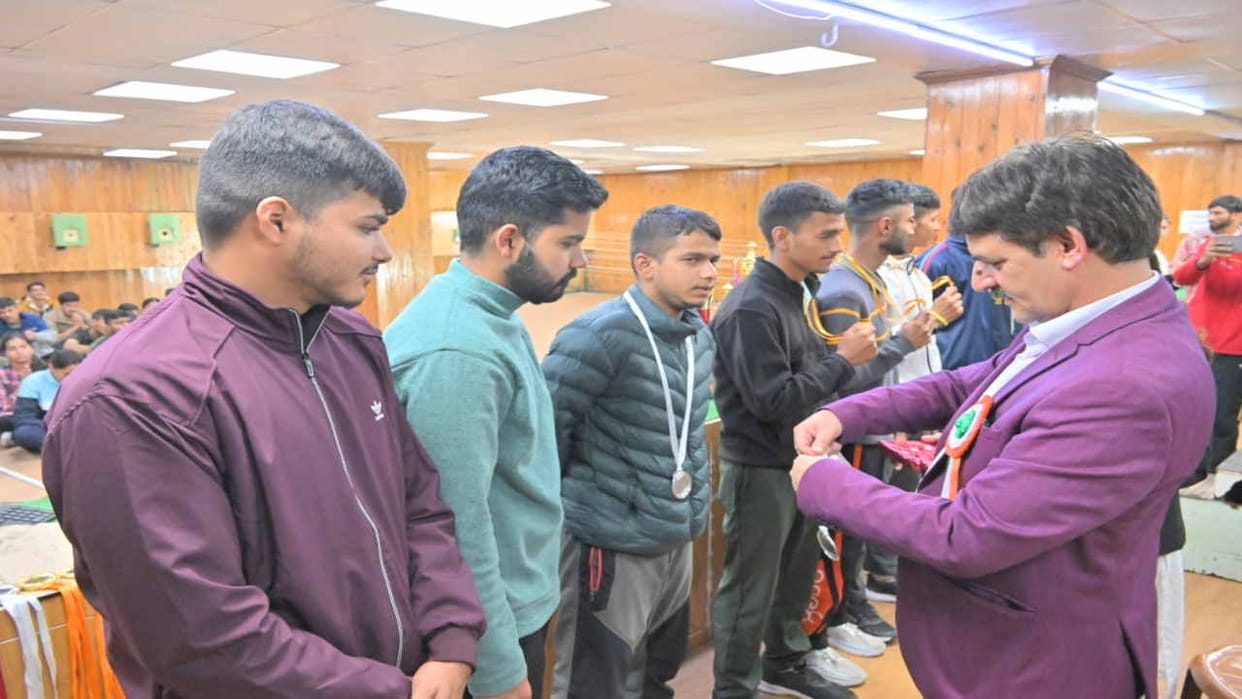 Inter College Shooting Championship: Sanjauli College won 25 medals, Mandi was the overall winner.