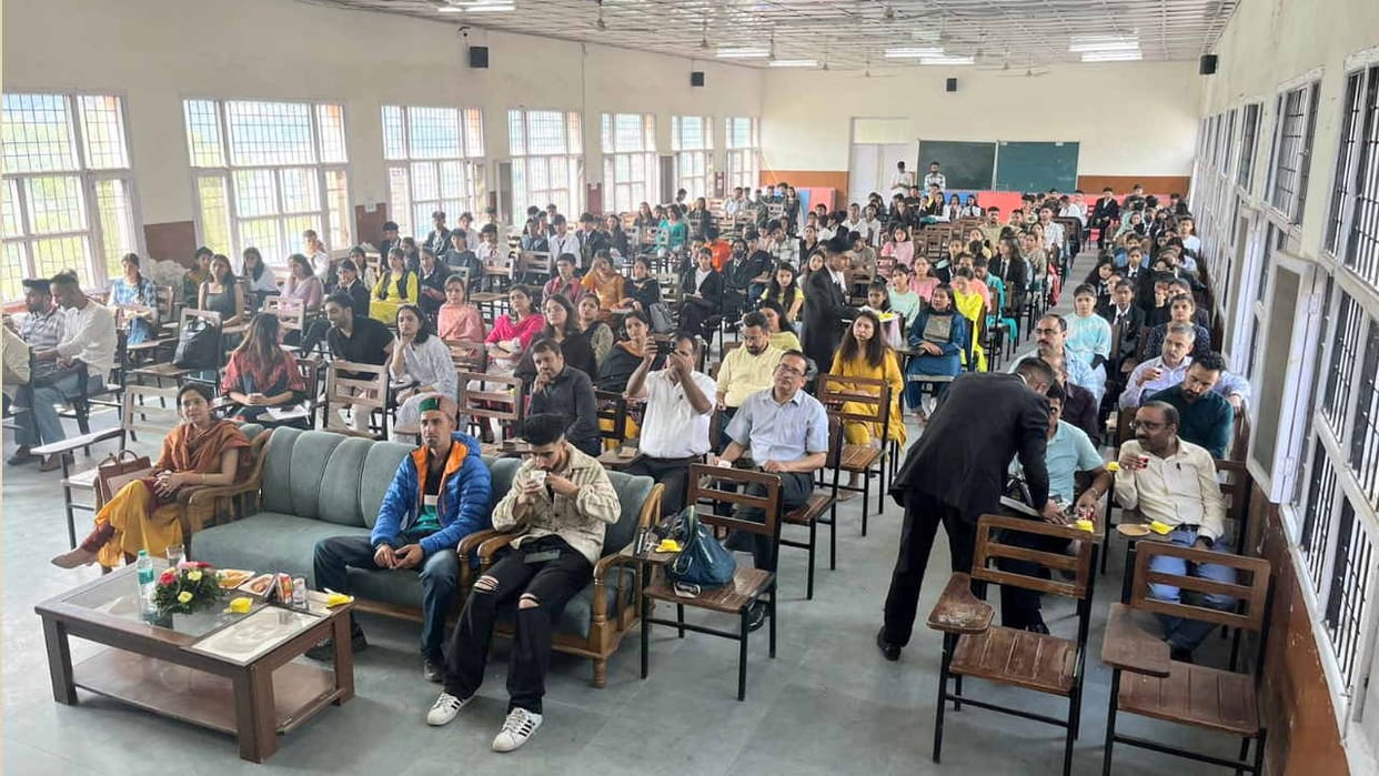 World Tourism Day celebrated in Degree College Solan, celebrated with cultural presentations