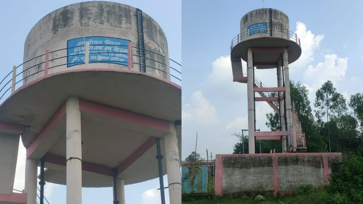 Umaria News Tap water scheme becomes show piece villagers yearning for every drop of water