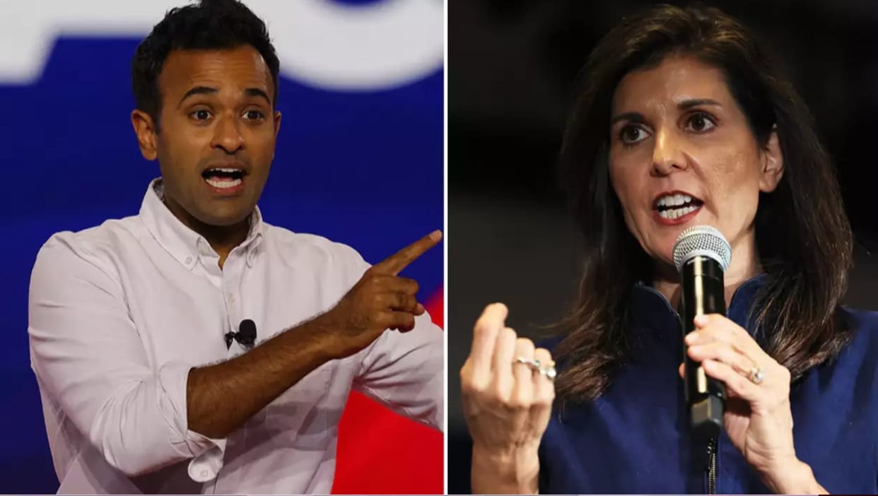 usa president election indian origin republican candidates ramaswamy nikki haley gaining popularity trump