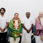 एनडीए में शामिल हुई जेडीएस।