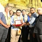 काशी विश्वनाथ धाम में बीसीसीआई के पदाधिकारी