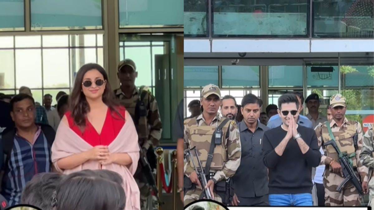 Actress Parineeti Chopra and MP Raghav Chadha reached Udaipur for marriage