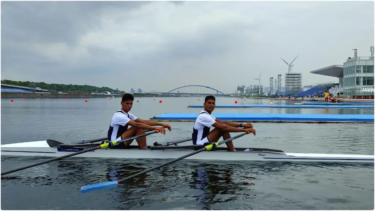 Rowing: India's excellent performance in rowing, Arjun-Arvind pair in the final
