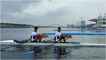 Rowing: रोइंग में भारत का शानदार प्रदर्शन, अर्जुन-अरविंद की जोड़ी फाइनल में Rowing: India's excellent performance in rowing, Arjun-Arvind pair in the final