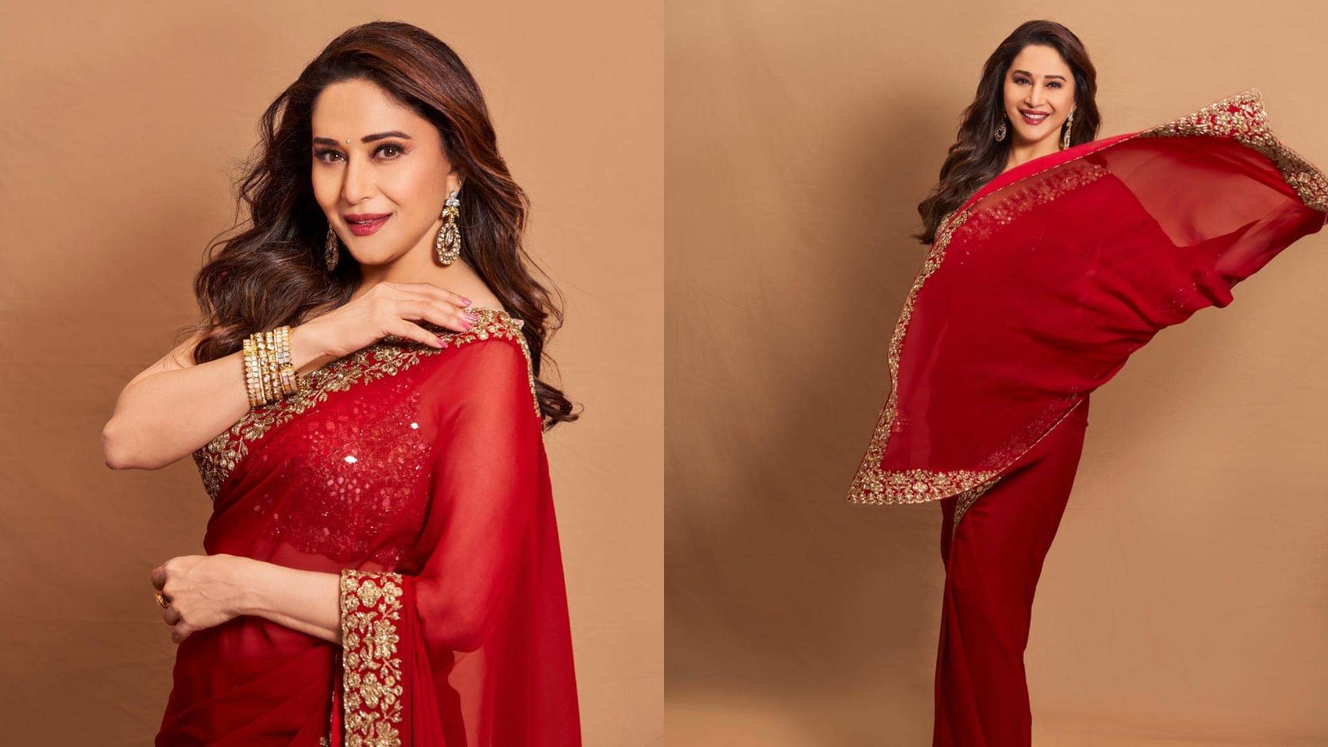 Karwa Chauth 2023 red colour trendy outfit for Karwa Chauth