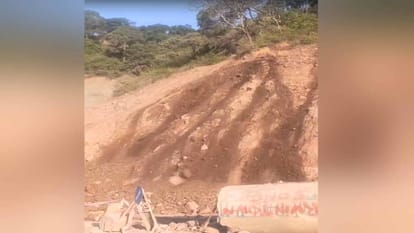 landslide again in Chakkimod on Kalka-Shimla National Highway