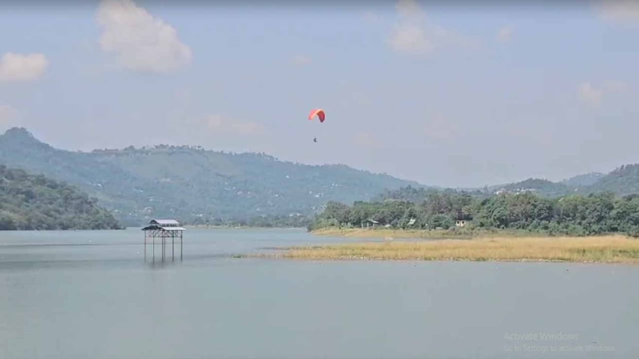 Bilaspur News: Advanced training camp for paragliding started in Bandla